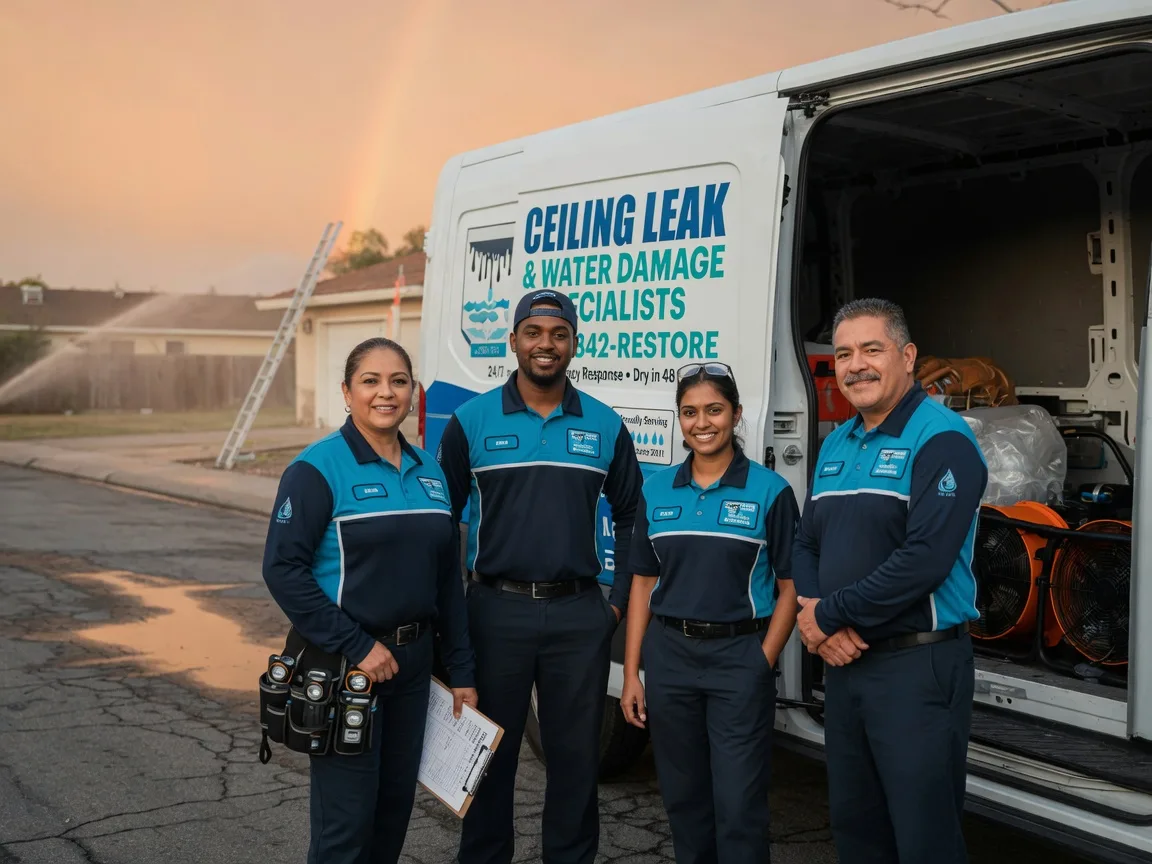 Ceiling Leak Cleanup company in Salvo, NC